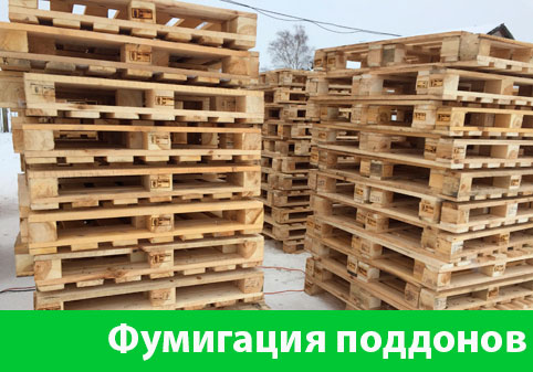 Фумигация поддонов в городе Симферополь
